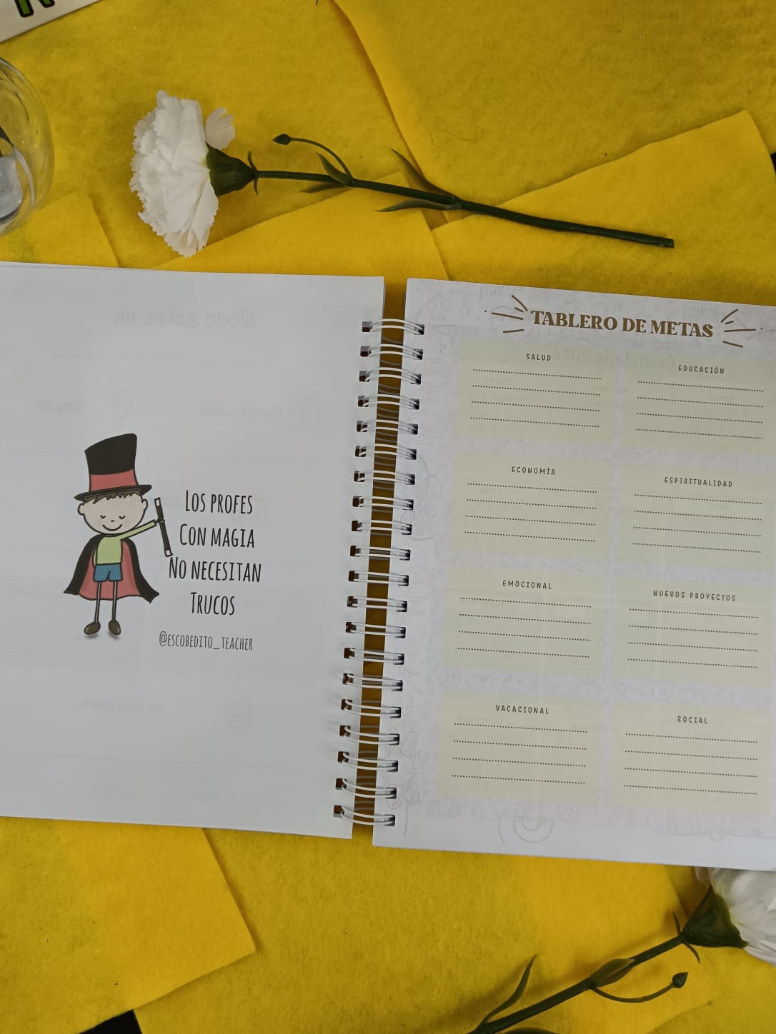 Cuaderno planificación de primaria