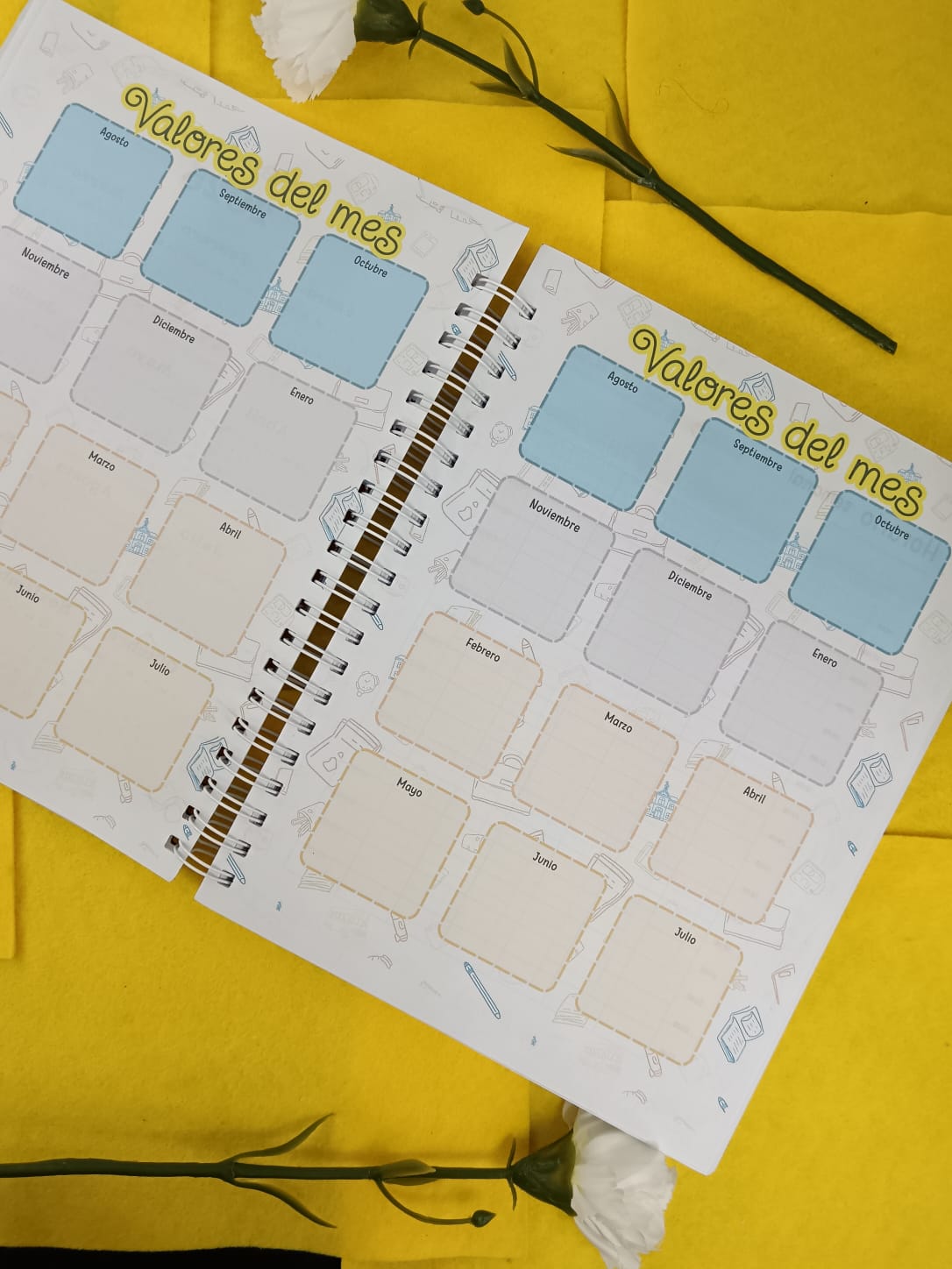 Cuaderno planificación de primaria