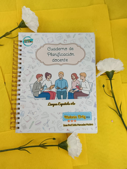 Cuaderno de planificación de Español