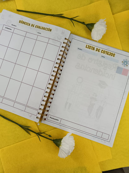 Cuaderno de planificación de Español