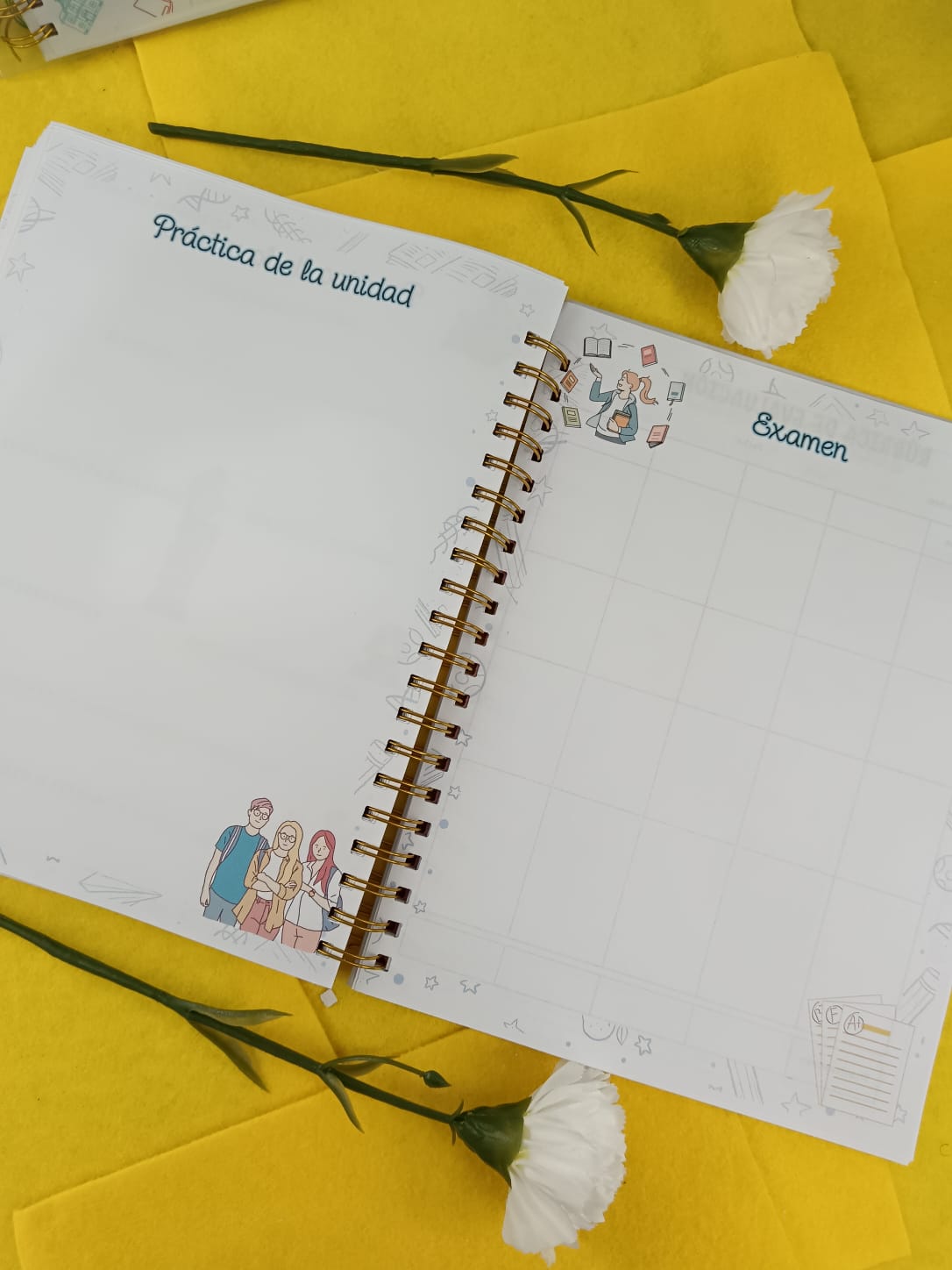 Cuaderno de planificación de Español