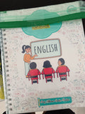 Cuaderno planificación de Inglés