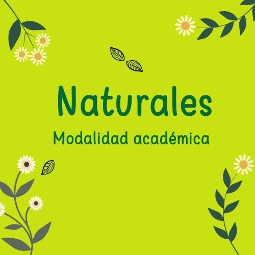 Planes Ciencias Naturales Mod. Académica