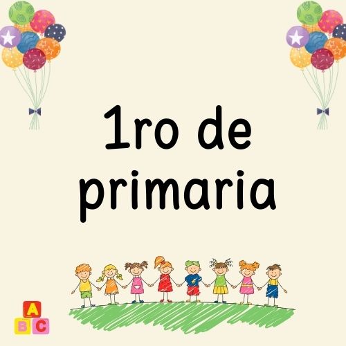 1RO DE PRIMARIA