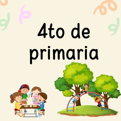 Planififcación de 4to de primaria