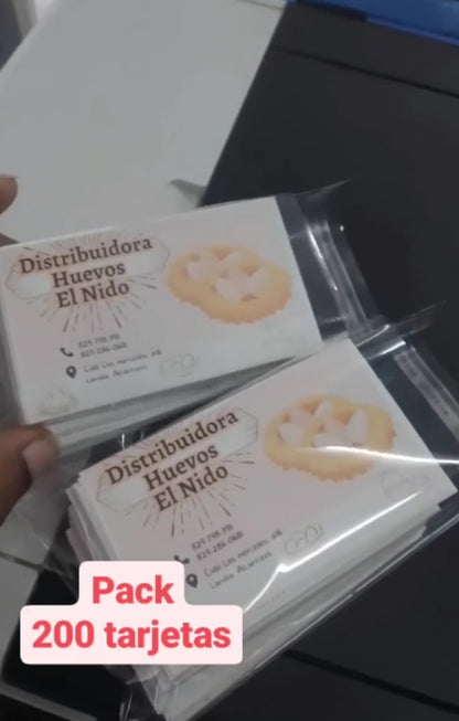 Tarjetas de presentación (OPALINA)