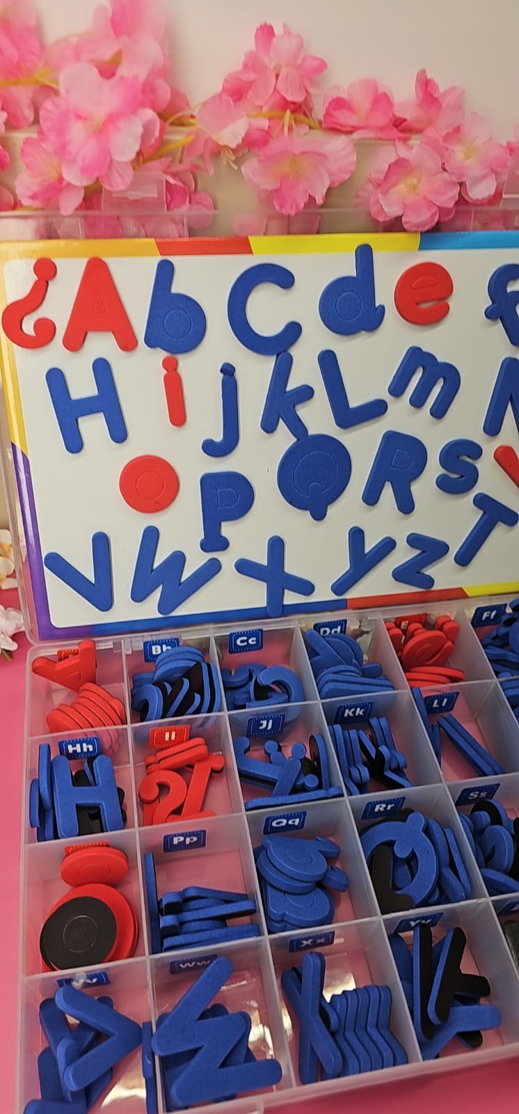 Kit de Letras Magnéticas + Pizarra (211 piezas)
