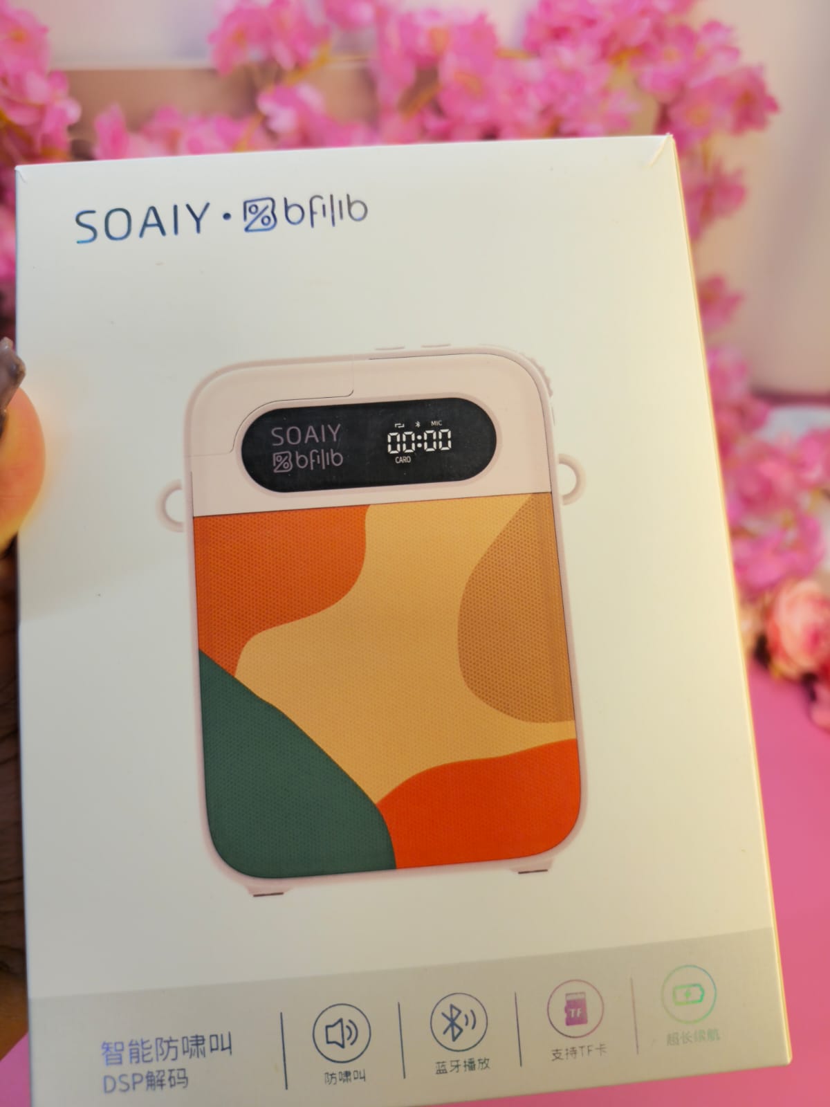 Micrófono portátil para docentes