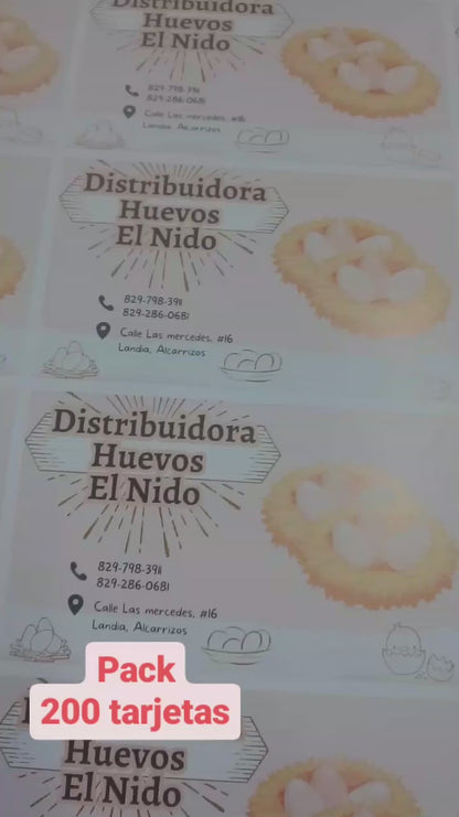 Tarjetas de presentación (OPALINA)