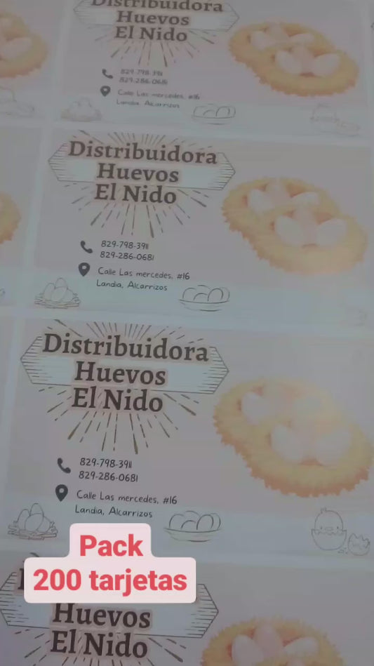 Tarjetas de presentación (OPALINA)
