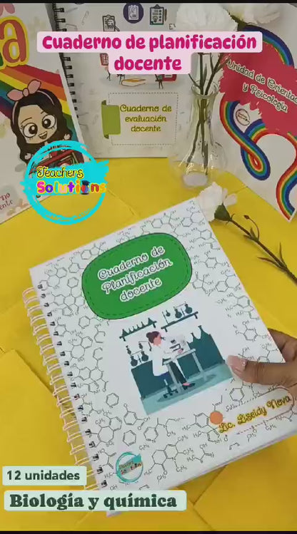 Cuaderno de planificación BIOLOGÍA Y QUÍMICA